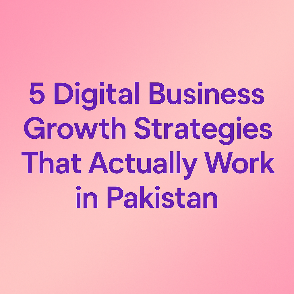 5 Proven Growth Strategies